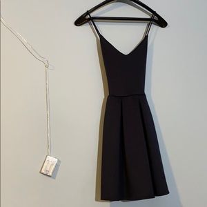 Navy Blue Semi Formal Dress